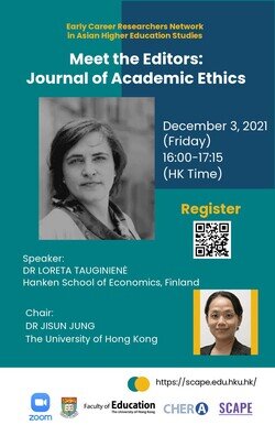 Meet the Editors: Journal of Academic Ethics