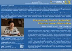 ALiTE Leadership Series - Empowering Teacher Leadership: Effective Lesson Observation