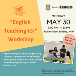 “English Teaching 101” Workshop 