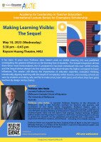 Making Learning Visible: The Sequel Poster