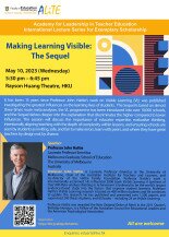 Making Learning Visible: The Sequel Poster