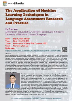 The Application of Machine Learning Techniques in Language Assessment Research and Practice