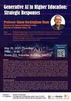 Seminar: Generative AI in Higher Education: Strategic Responses Poster