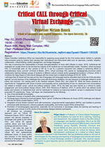 Seminar: Critical CALL through Critical Virtual Exchange Poster