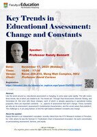 Seminar: Key Trends in Educational Assessment: Change and Constants Poster