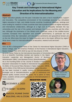 Key Trends and Challenges in International Higher Education and Its Implications for the Meaning and Direction of Its Internationalisation