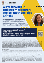 Seminar: Ways forward in classroom research: Topics, methods, tips & tricks Poster