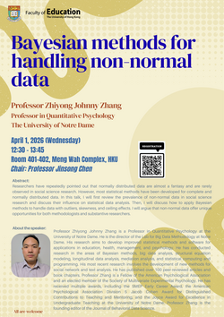 Bayesian methods for handling non-normal data