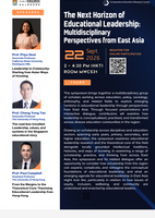 CERC Symposium: The Next Horizon of Educational Leadership: Multidisciplinary Perspectives from East Asia Poster