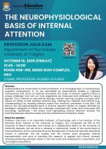 Seminar: The Neurophysiological Basis of Internal Attention Poster