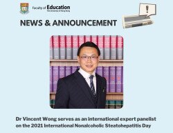 Dr Vincent Wong serves as an international expert panellist on the 2021 International Nonalcoholic Steatohepatitis (NASH) Day
