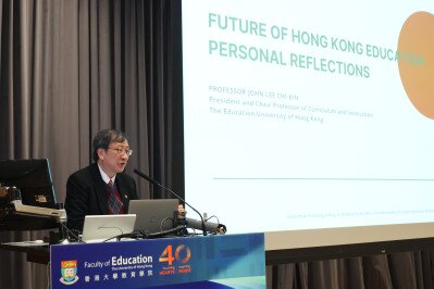 Professor Lee Chi Kin John, President and Chair Professor of Curriculum and Instruction, The Education University of Hong Kong