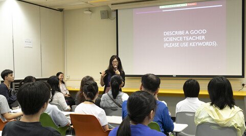 Professor Jessica Leung conducted thematic talk