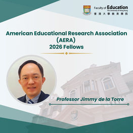 Professor Jimmy de la Torre selected as 2026 AERA Fellow