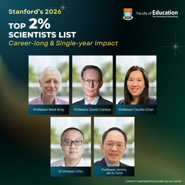 Scholars from HKU Faculty of Education