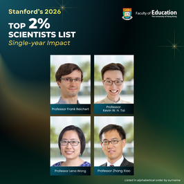 Scholars from HKU Faculty of Education