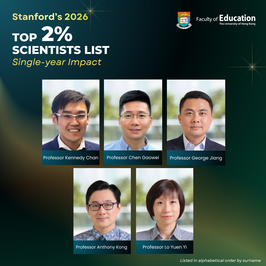 Scholars from HKU Faculty of Education