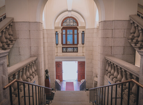 Photo:  Inside campus