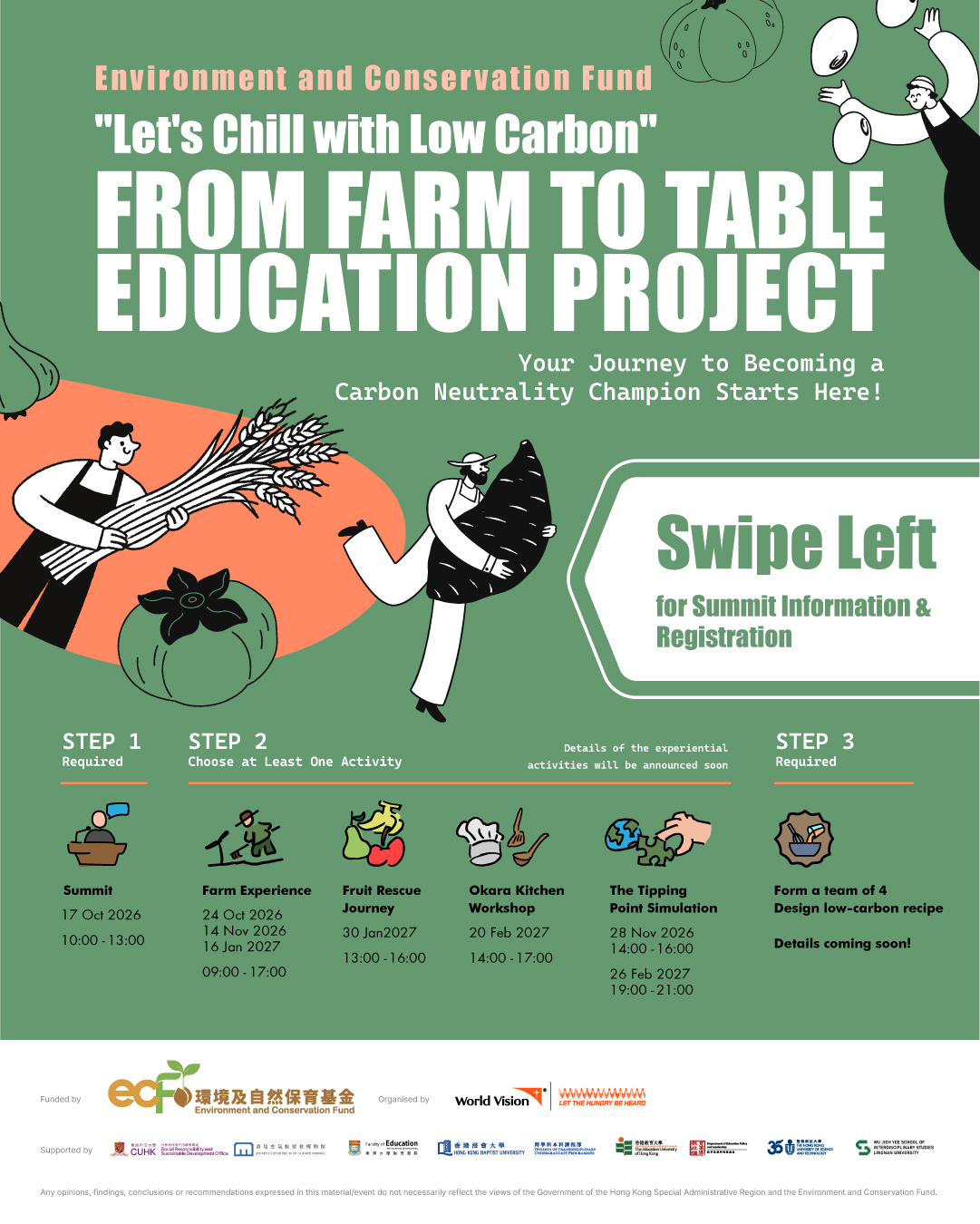 “Let’s Chill with Low Carbon” From Farm to Table Education Project